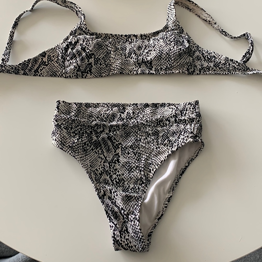 High Waisted Target Bikini